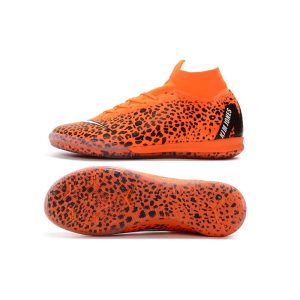 Kopačky Pánské Nike Mercurial SuperflyX 6 Elite IC – oranžově černá
